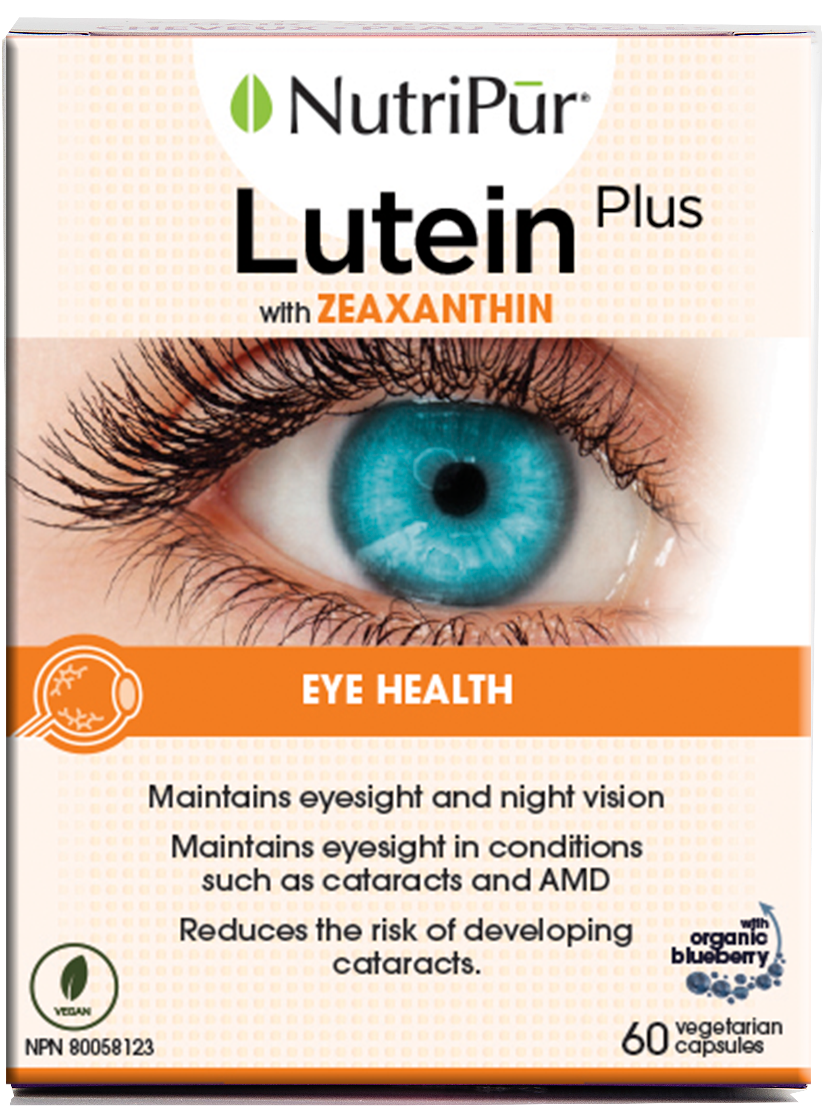 Lutein Plus for Vision - 60 Capsules