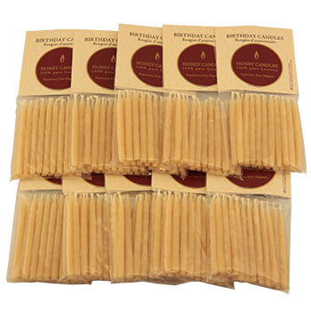 Honey Candles - Birthday Candles Case by Honey Candles - Ebambu.ca natural health product store - free shipping <59$