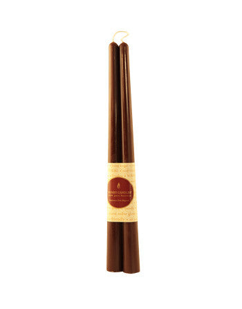 Honey Candles - 12 Inch Taper Pairs - 13 colours by Honey Candles - Ebambu.ca natural health product store - free shipping <59$