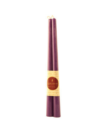 Honey Candles - 12 Inch Taper Pairs - 13 colours by Honey Candles - Ebambu.ca natural health product store - free shipping <59$