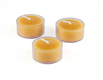 Honey Candles - T-Light Single - 3 colours - 3 style cups by Honey Candles - Ebambu.ca natural health product store - free shipping <59$