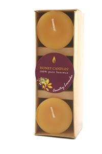 Honey Candles - Essential Votives Candles scented with essential oils Pack of 3 by Honey Candles - Ebambu.ca natural health product store - free shipping <59$