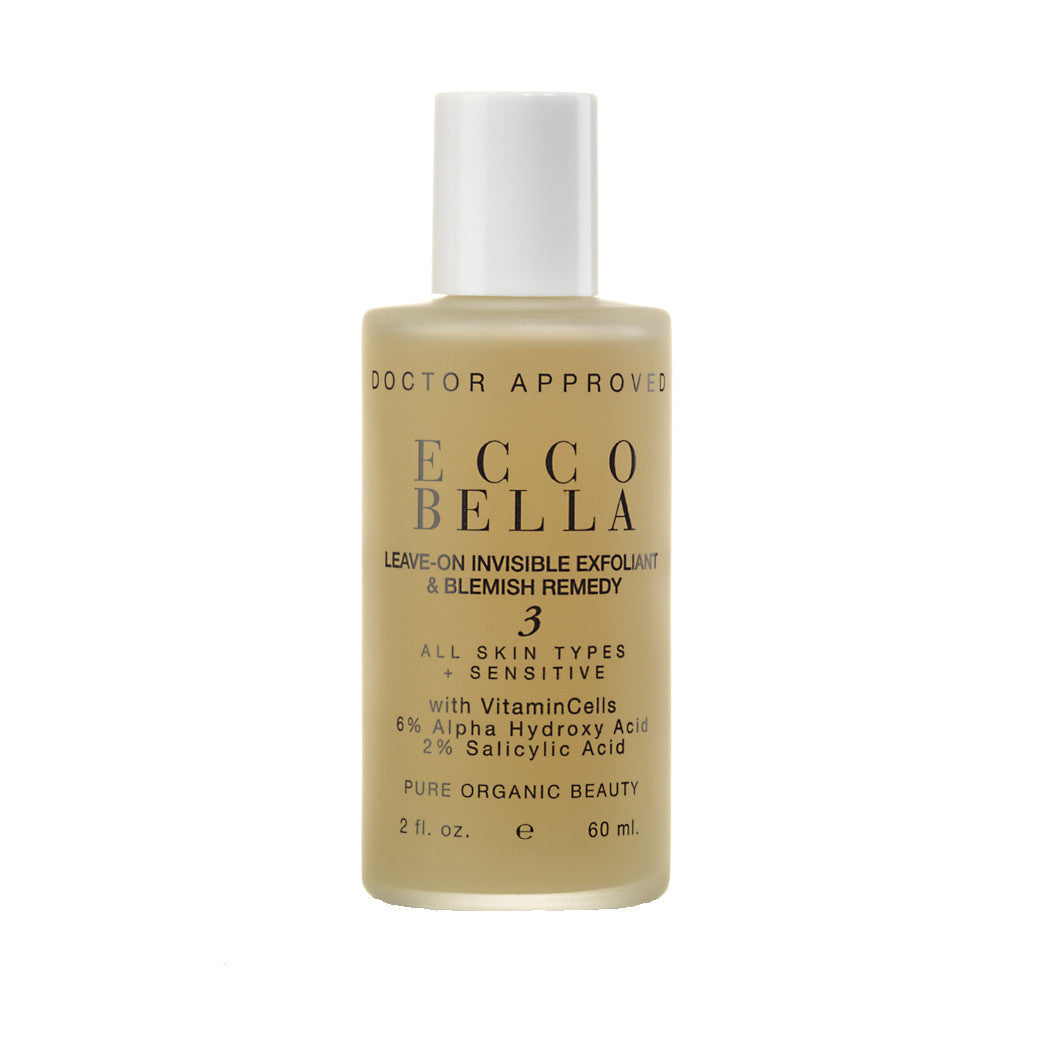 Organic Leave-On Invisible Exfoliant Gel with AHA