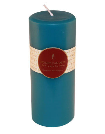 Honey Candles - Round Pillars - 13 colours by Honey Candles - Ebambu.ca natural health product store - free shipping <59$