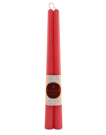 Honey Candles - 12 Inch Taper Pairs - 13 colours by Honey Candles - Ebambu.ca natural health product store - free shipping <59$