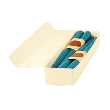 Honey Candles - Taper Pairs 12in Case of 4 - 13 colours by Honey Candles - Ebambu.ca natural health product store - free shipping <59$