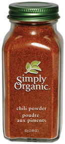 Simply Organic - Poudre de chili 82 g