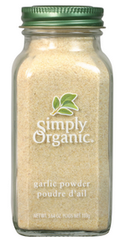Simply Organic - Ail en poudre 103,2 g