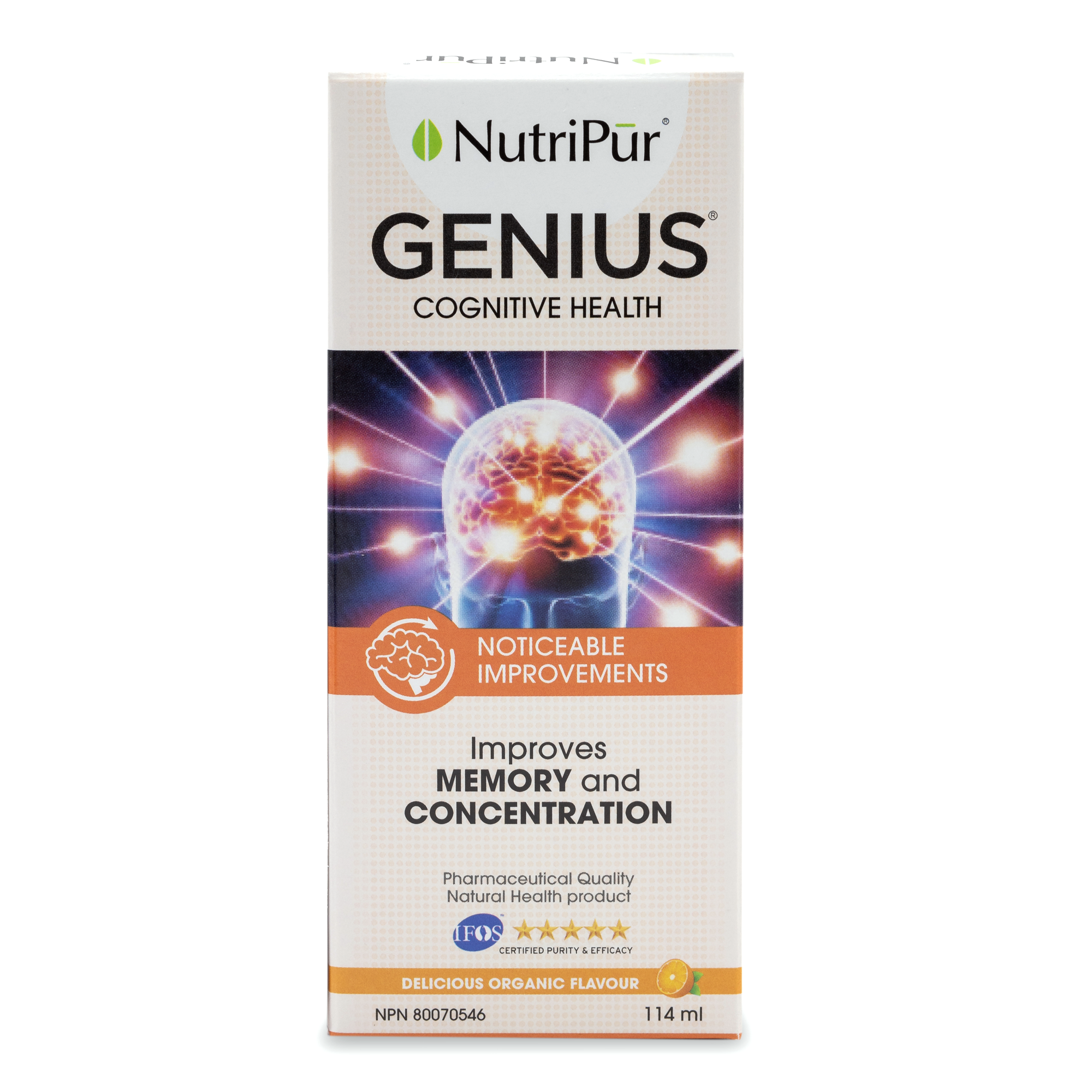 Ge nius - Adult - Nutripur - Memory and concentration - Adult ADD/ADHD  - cognitive decline