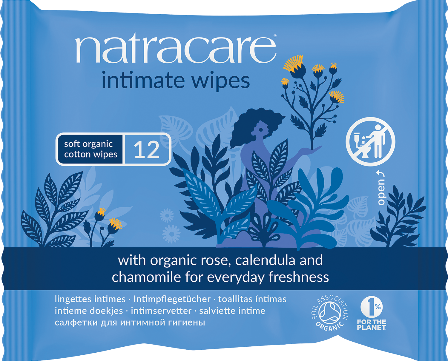 Natracare Lingettes intimes
