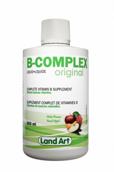Land Art liquid B-complex 500 ml by Land art - Ebambu.ca natural health product store - free shipping <59$ 