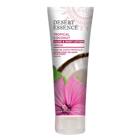 Desert Essence - Lotion pour les mains et le corps à la noix de coco