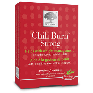 New Nordic Chili Burn Strong 60 tabs by New Nordic - Ebambu.ca natural health product store - free shipping <59$ 