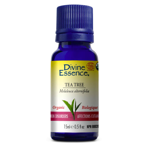 Divine Essence - Essential Oils - Tea Tree (Organic) - Ebambu.ca free delivery >59$