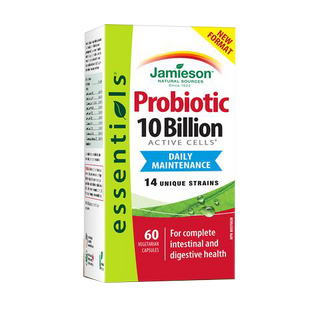 Jamieson - Probiotic 10 Billion 60 caps by Jamieson - Ebambu.ca natural health product store - free shipping <59$ 