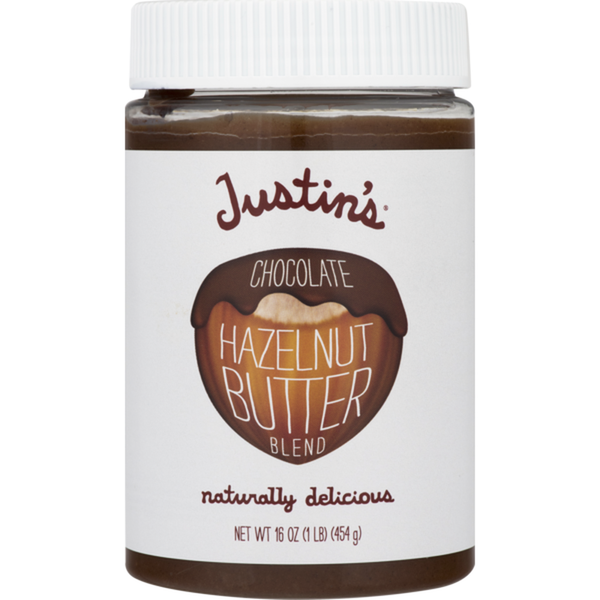 Justin´s - Chocolate Hazelnut and Almond Butter 454 g - Ebambu.ca free delivery >59$