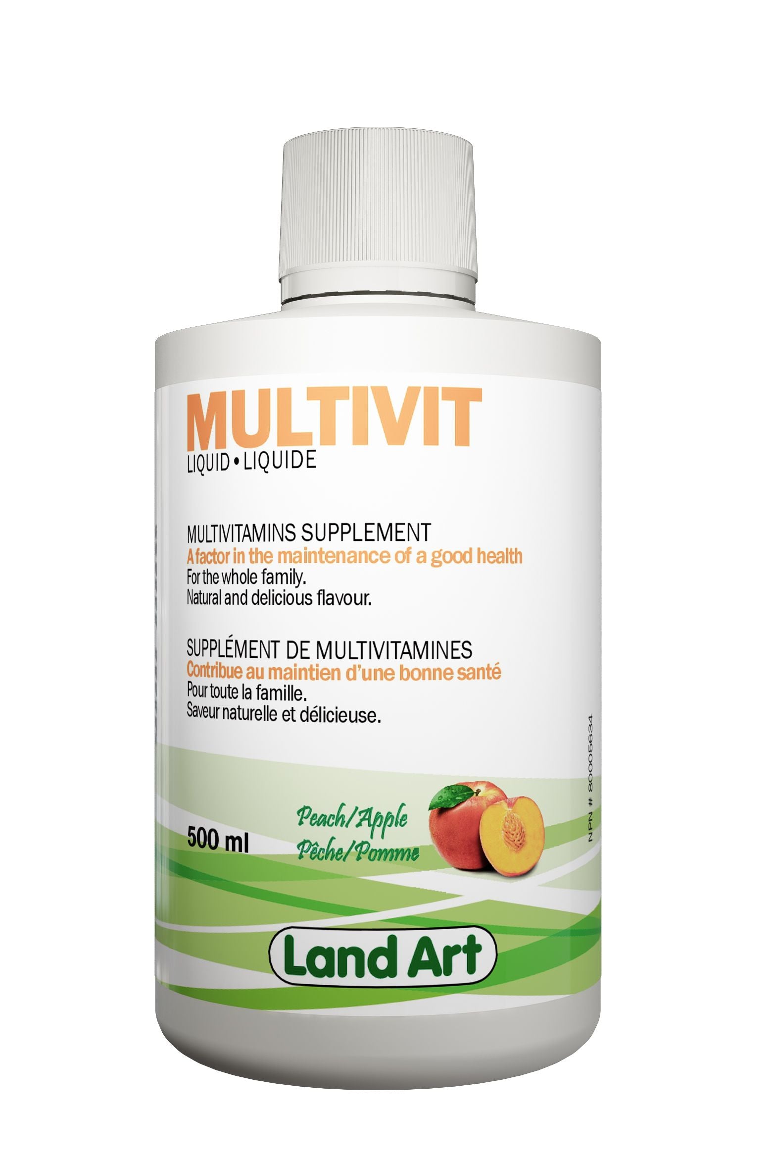 Land Art liquide multivitamine 500 ml