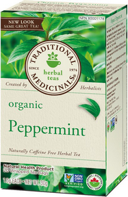 Traditional Medicinals Organic Peppermint Tea 20 bags by Traditional Medicinals - Ebambu.ca natural health product store - free shipping <59$ 